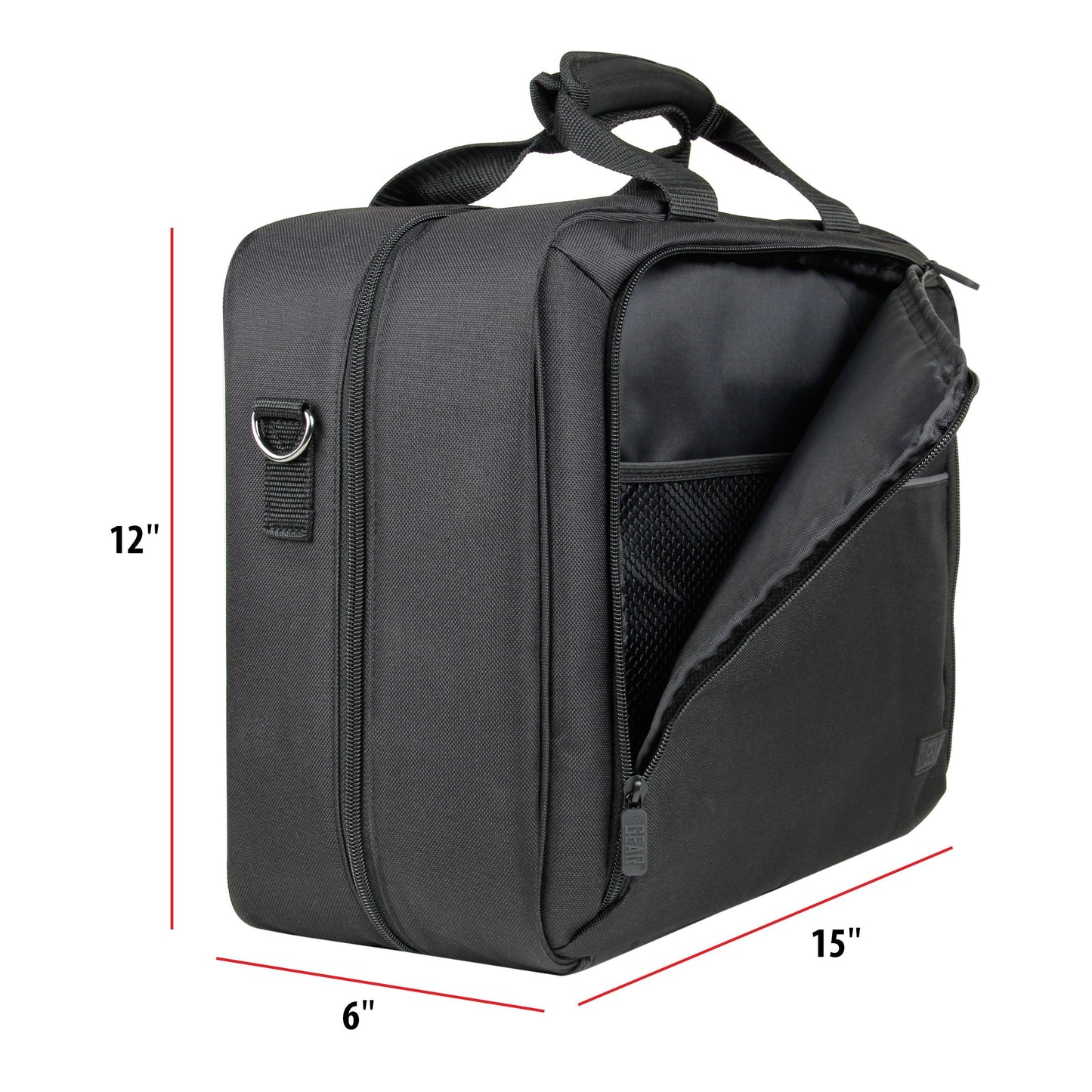 USA Gear CPAP Machine Travel Bag Carrying Case Compatible with XT Fit, AirStart 10/11 and Philips Dreamstation - Storage for Power Cables, Hose, Mask and More with Customizable Interior (Case Only)