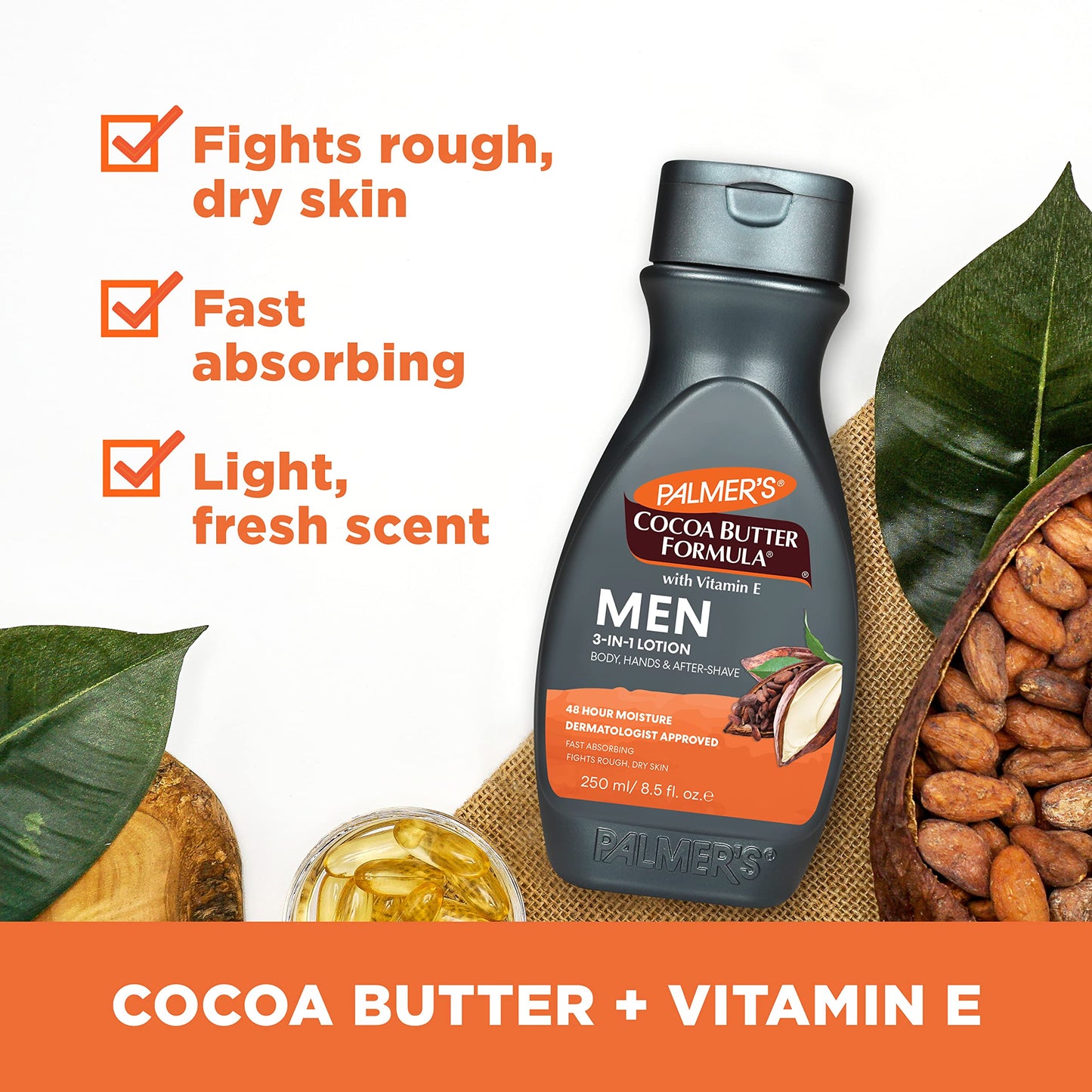 Palmer's Cocoa Butter Formula Men's Lotion, 8.5 Ounce