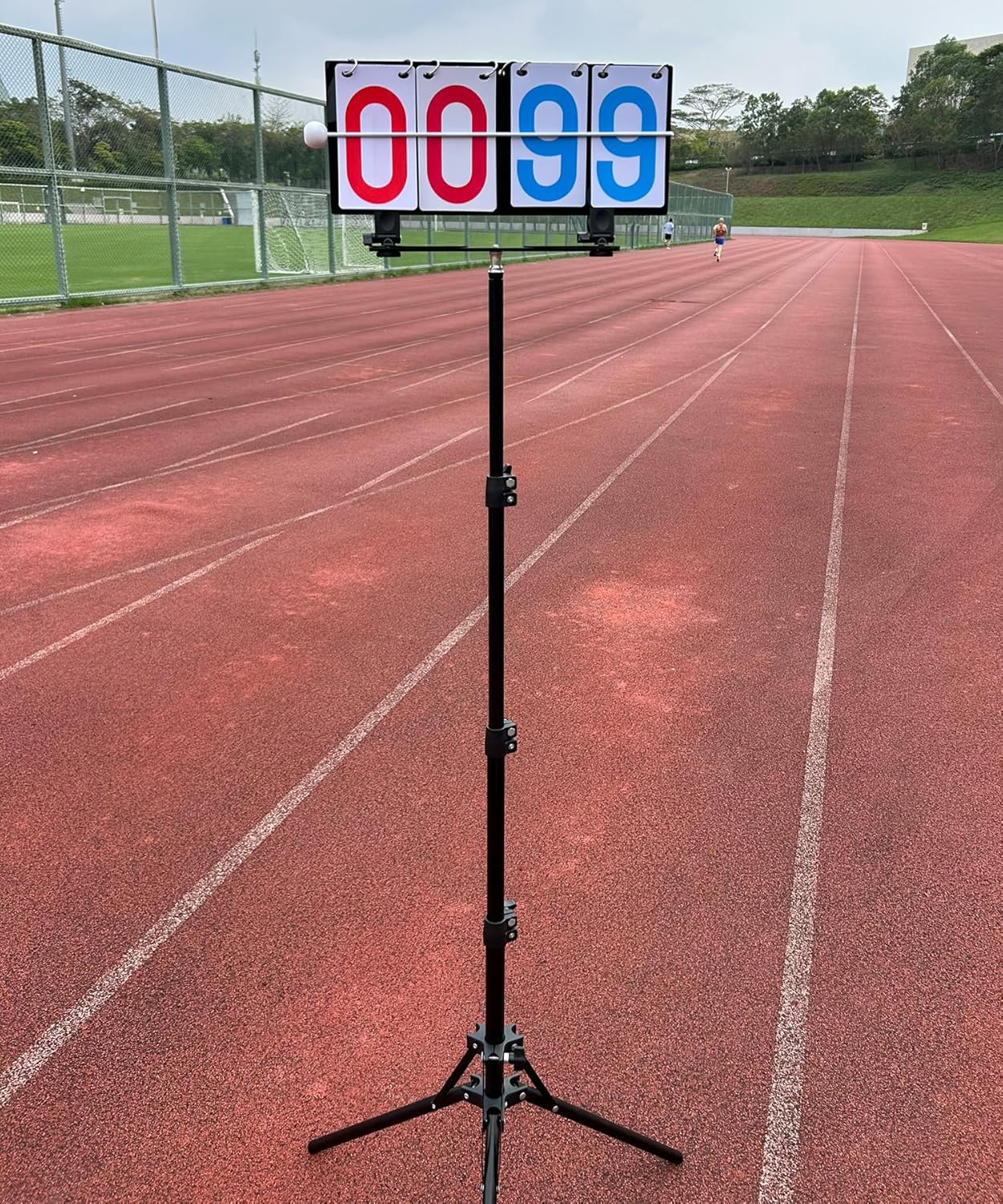 Purple River Portable Hanging Flip Scoreboard, Score Keeper for Baseball Volleyball Tennis Sports, Suit for Multiple Sports/Games Score Scenarios