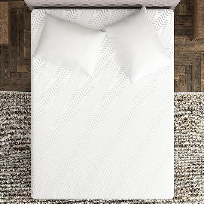 Sealy Complete Protection Mattress Protector- Queen Size Stain Protection Waterproof Machine Washable Cover