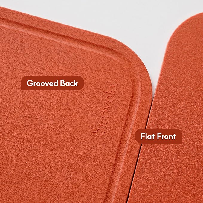 TPU Flexible Cutting Board - Scratch Resistant & Knife Friendly, Non-Slip - BPA Free, Dishwasher Safe & Easy Clean - Made in Korea, Brick Large (1 Pack)