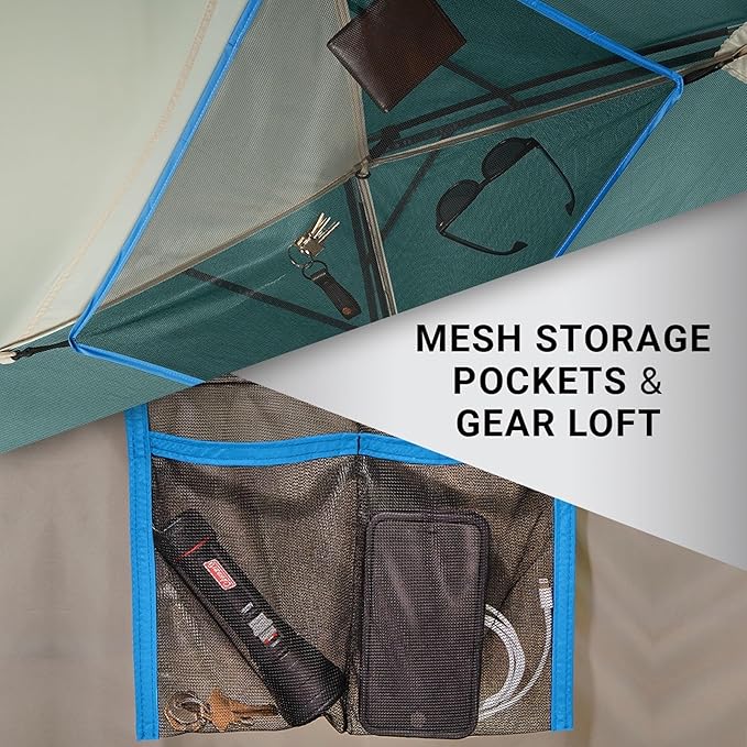 Coleman Skydome Tent with 5 Minute Setup,Weatherproof Tent with Rainfly & Carry Bag, 20% More Headroom Than Traditional Canopies
