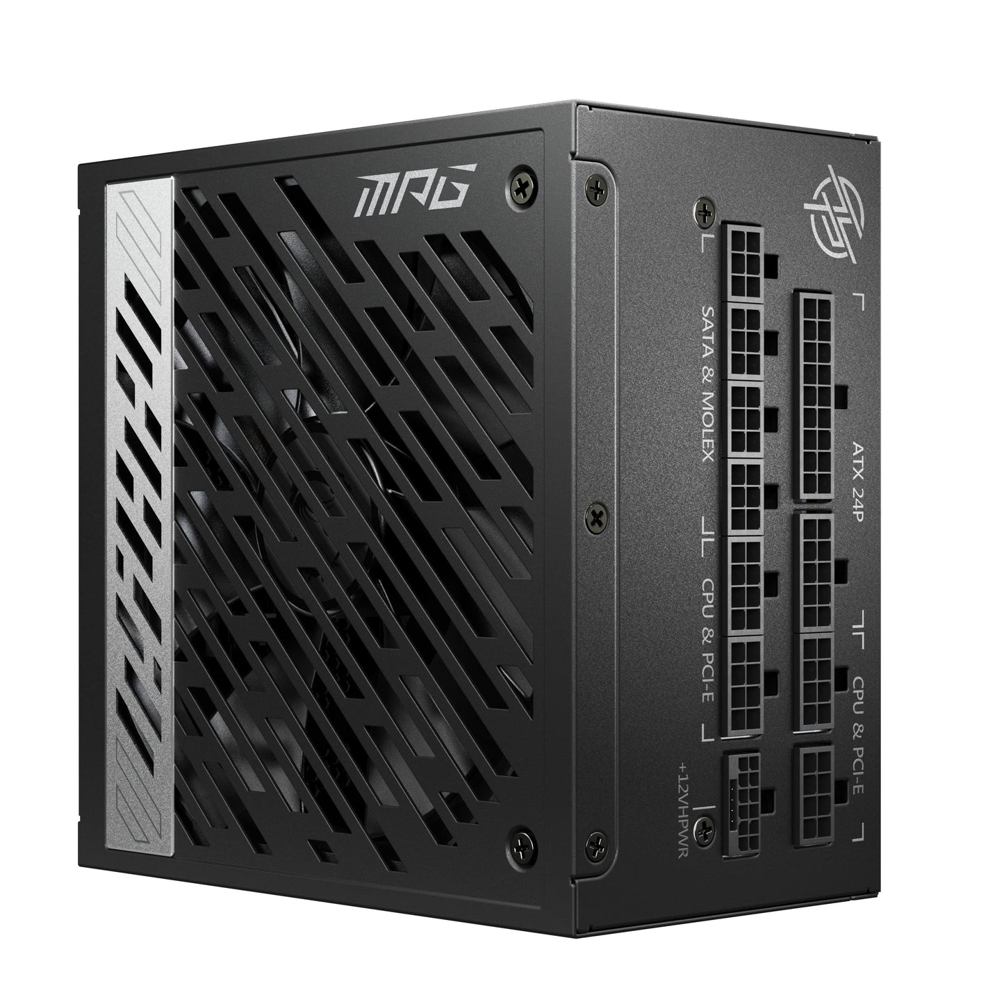 Msi Mpg A1000G Pcie 5.1 & Atx 3.1 Gaming Power Supply - Full Modular - 80 Plus Gold Certified 1000W - 100% Japanese 105C Capacit