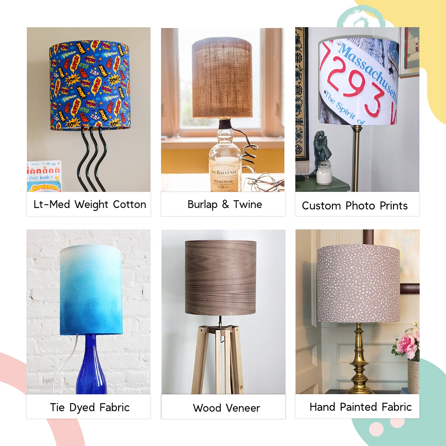 I Like That Lamp Styrene Sheet For Lampshade (15.5 Height X 64 Length) - Adhesive Roll For Diy Round Drum Lamp Shade - Repair Damaged Shades - Make A New Lampshade - Compatible With All Materials