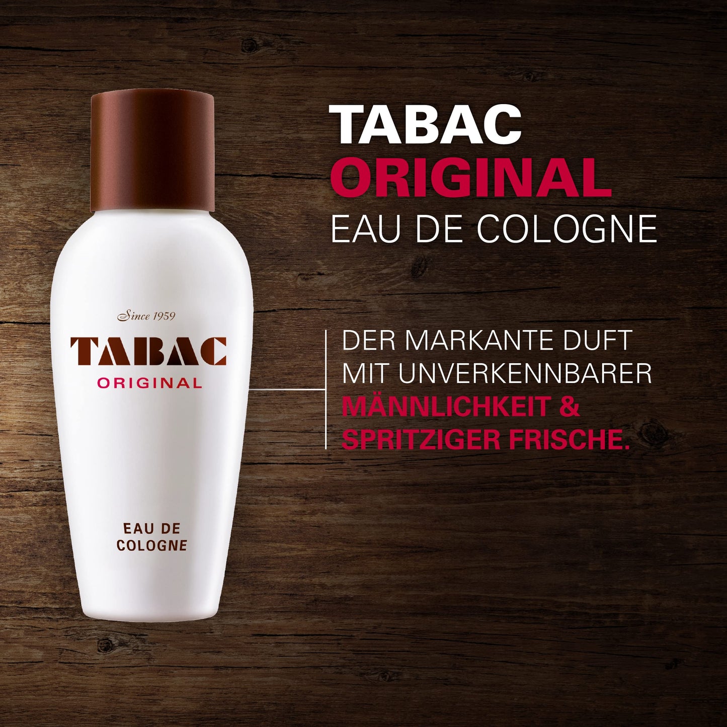 Tabac Original Eau De Cologne Spray 1.7 Oz / 50 Ml for Men