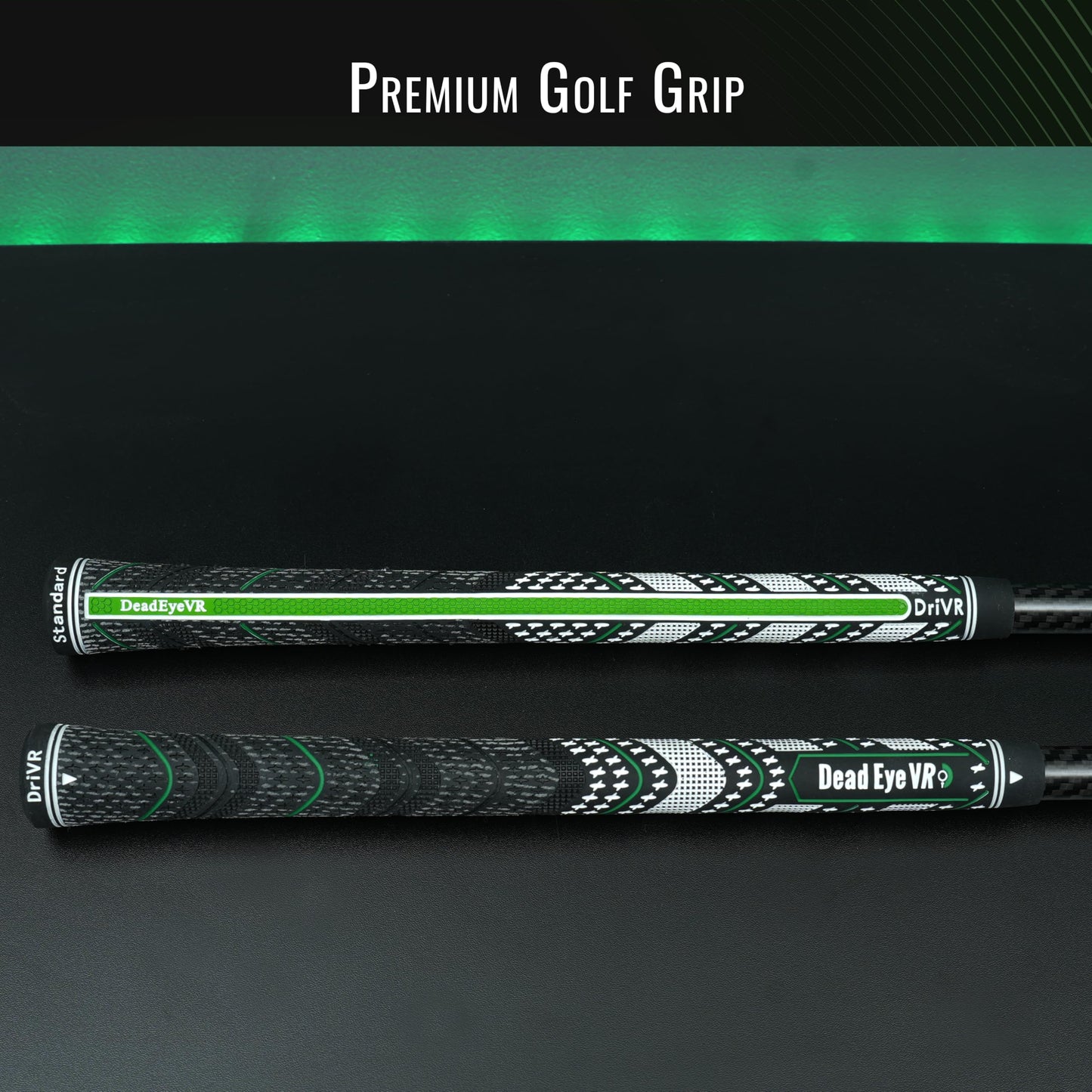 DeadEyeVR - DriVR Elite - Golf Club for Quest 2, 3, and Pro - Realistic VR Golf Simulator Handle - Adjustable Weighted VR Golf Club Grip for Enhanced Play