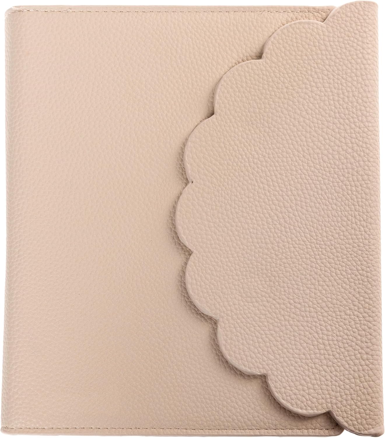 Graphique Vegan Leather Wrap Journal Luxe Collection, Hardcover Diary Notebook for Writing, 160 Lined Pages, 7” x 8.75”, Taupe