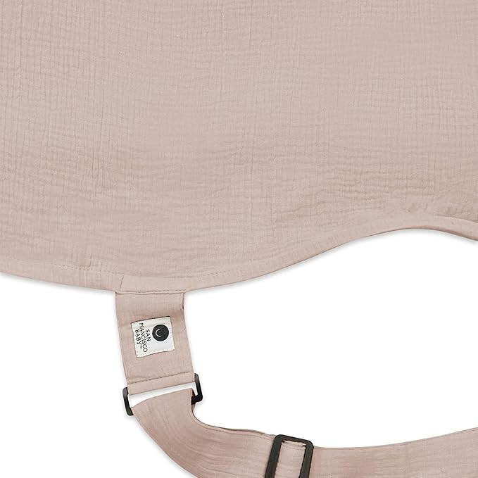 San Francisco Baby Nursing Cover – Breathable Breastfeeding Cover for Nursing, 360° Nursing Cover Up for Breastfeeding, Privacy Nursing Covers, Nursing Blanket for Breastfeeding – White Alyssum