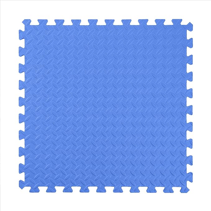 IncStores 5/8 Inch Thick Diamond Soft Foam Flooring Tiles | High-Density Interlocking Foam Tiles for Rugged Style in Your ...