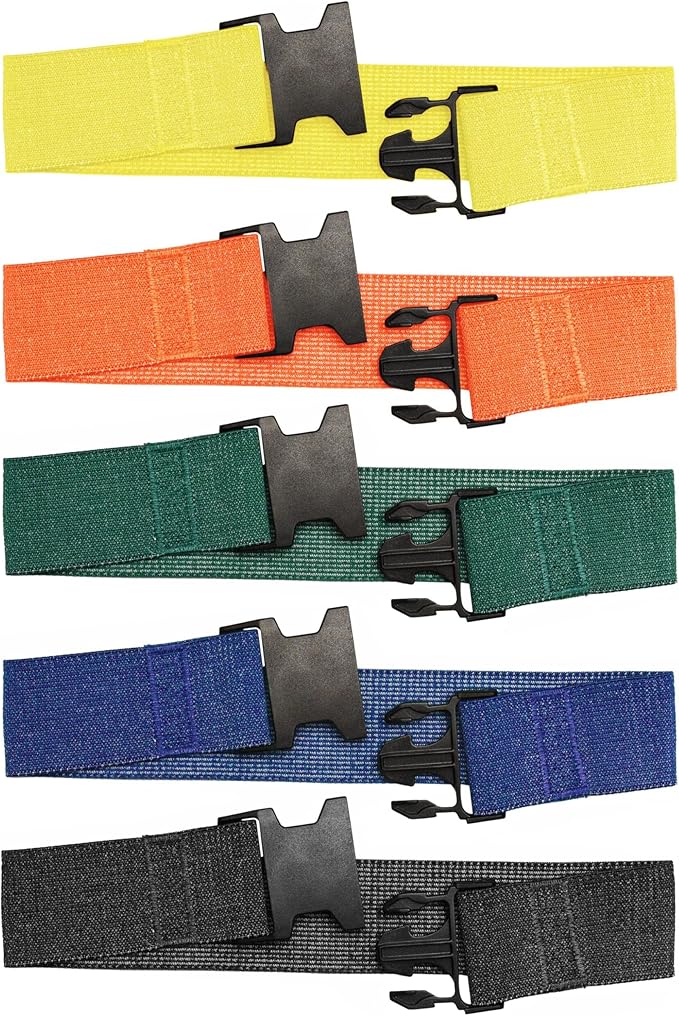 Tribe Lifting Fabric Resistance Bands for Glutes & Legs | 5 Fabric Workout Bands Set | Thick Booty Bands for Squats, Lunge...