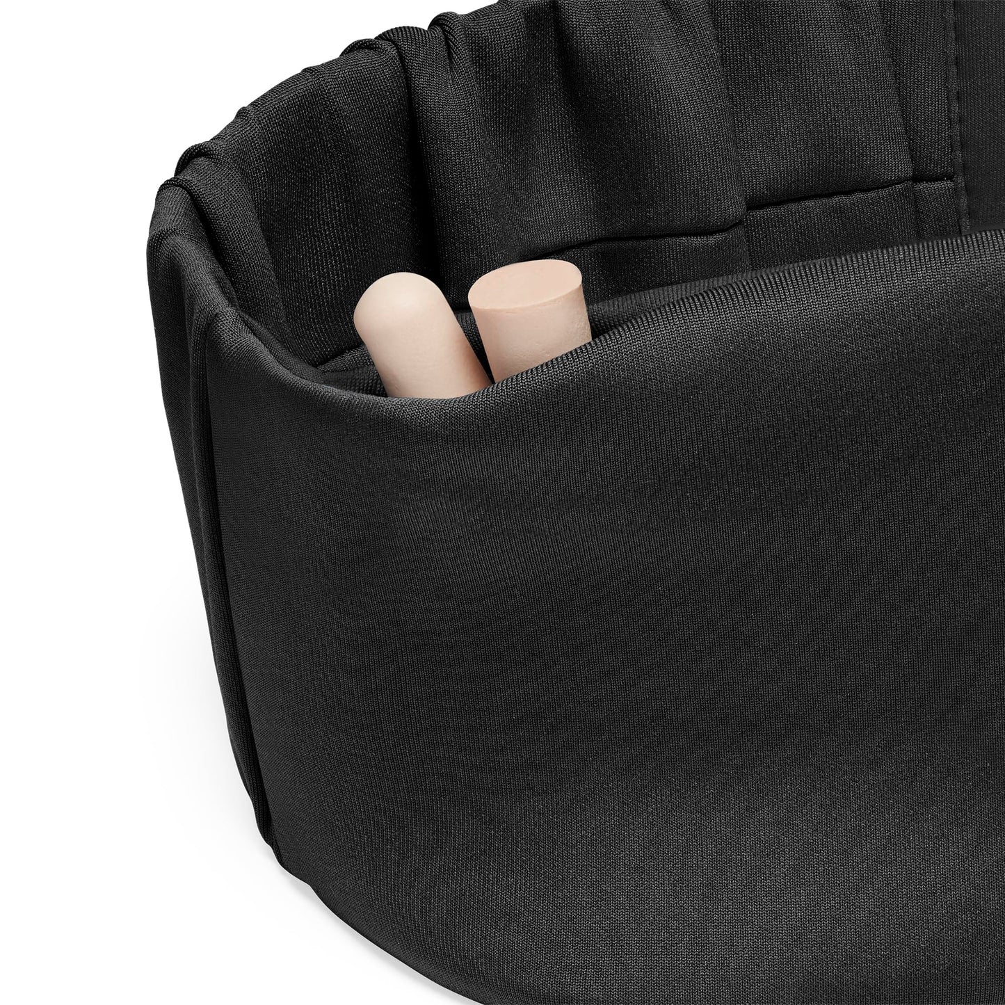 Away Sleep Mask - Premium Thermoregulating Eye Mask for Sleeping & Travel,100% Blackout, Soft, Contoured, Packable, Hidden Earplug Pocket, Jet Black