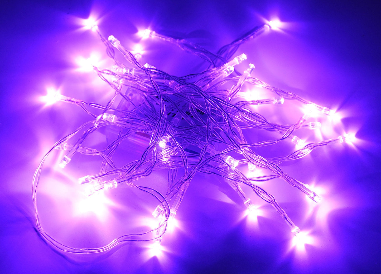 Karlling 40 LED Fairy Light String, Purple, 10 Pack, Wedding Party Xmas Decorations, Model Karlling-80010611_10