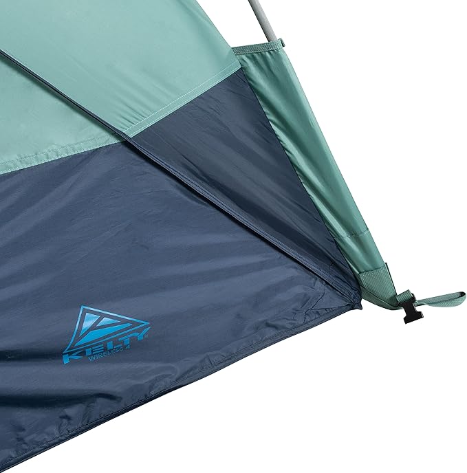 Kelty Wireless Freestanding Car Camping Tent, 2 4 or 6 Person Sleeping Capacity, Two Doors + Two Vestibules, Campground Festival Backyard Shelter, 2022
