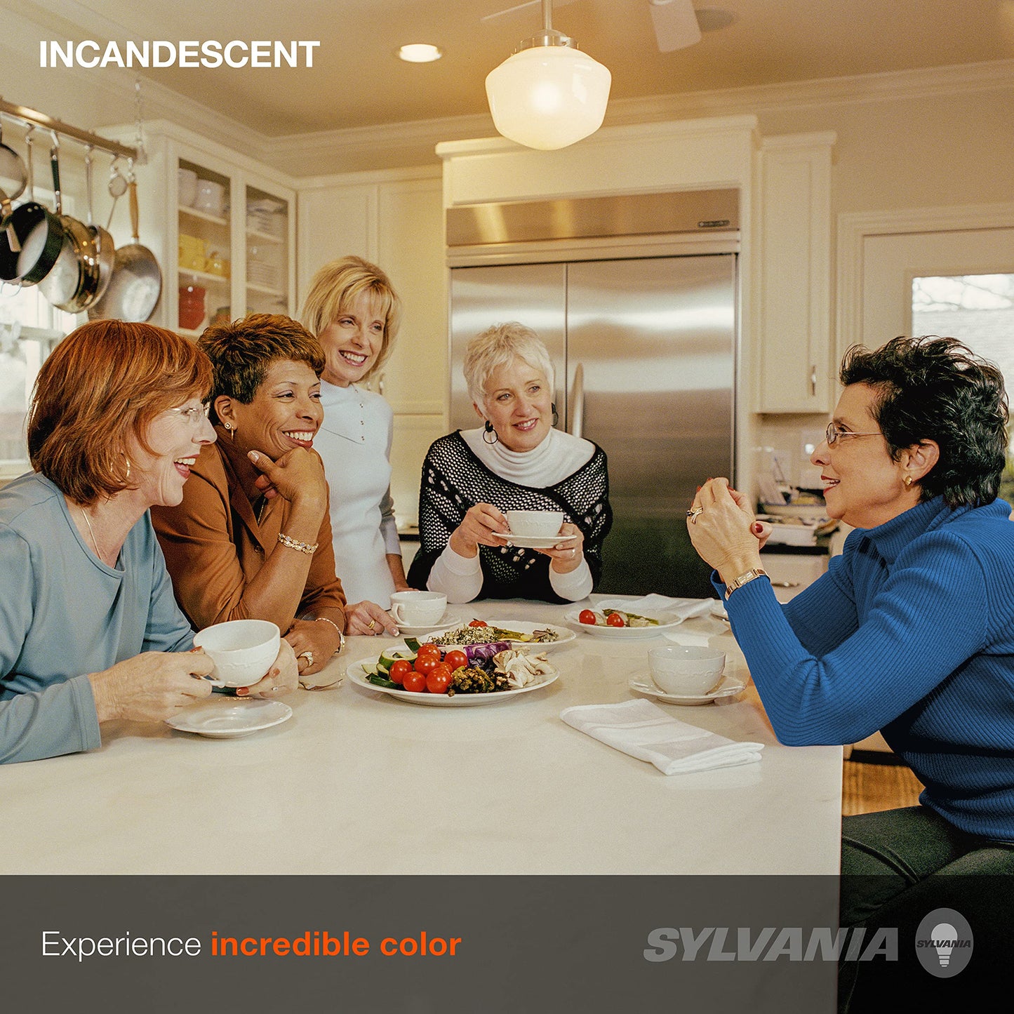Sylvania Incandescent Double Life Décor Globe Light Bulb, 40W, G25, Medium Base, 265 Lumens, Frosted, 2850K, Soft White - 3 Pack (15345)