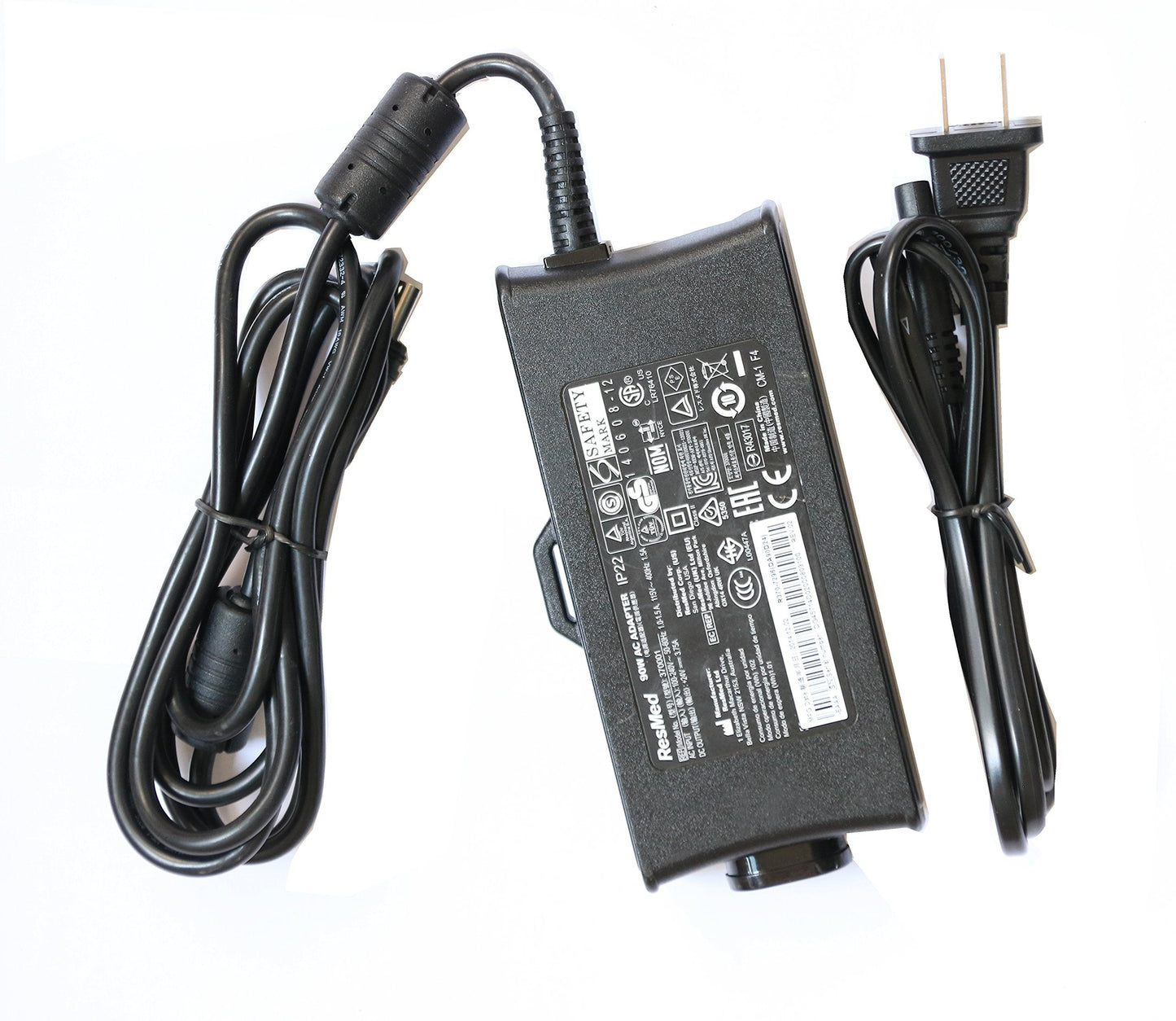 AC DC Adapter Replacement for Resmed S10 Series ResMed Airsense 10 Air Sense S10 AirCurve 10 Series CPAP and BiPAP Machines,90W Fit for Resmed S10 370001 Replacement Power Supply Cord Cable Charger