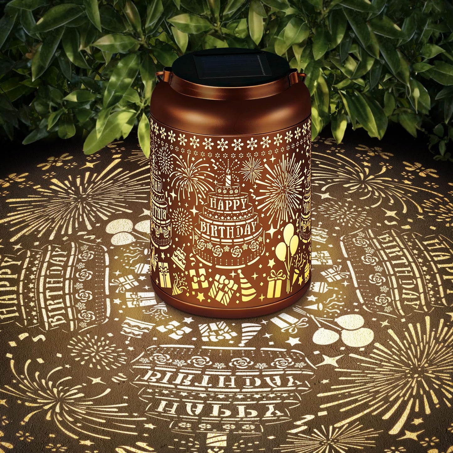 Birthday Gifts For Women Mom Grandma  Happy Birthday Gifts For Women  Solar Lantern Outdoor Waterproof Gardening Decor Hanging Solar Lights Yard Decorations Outdoor  Backyard  Patio