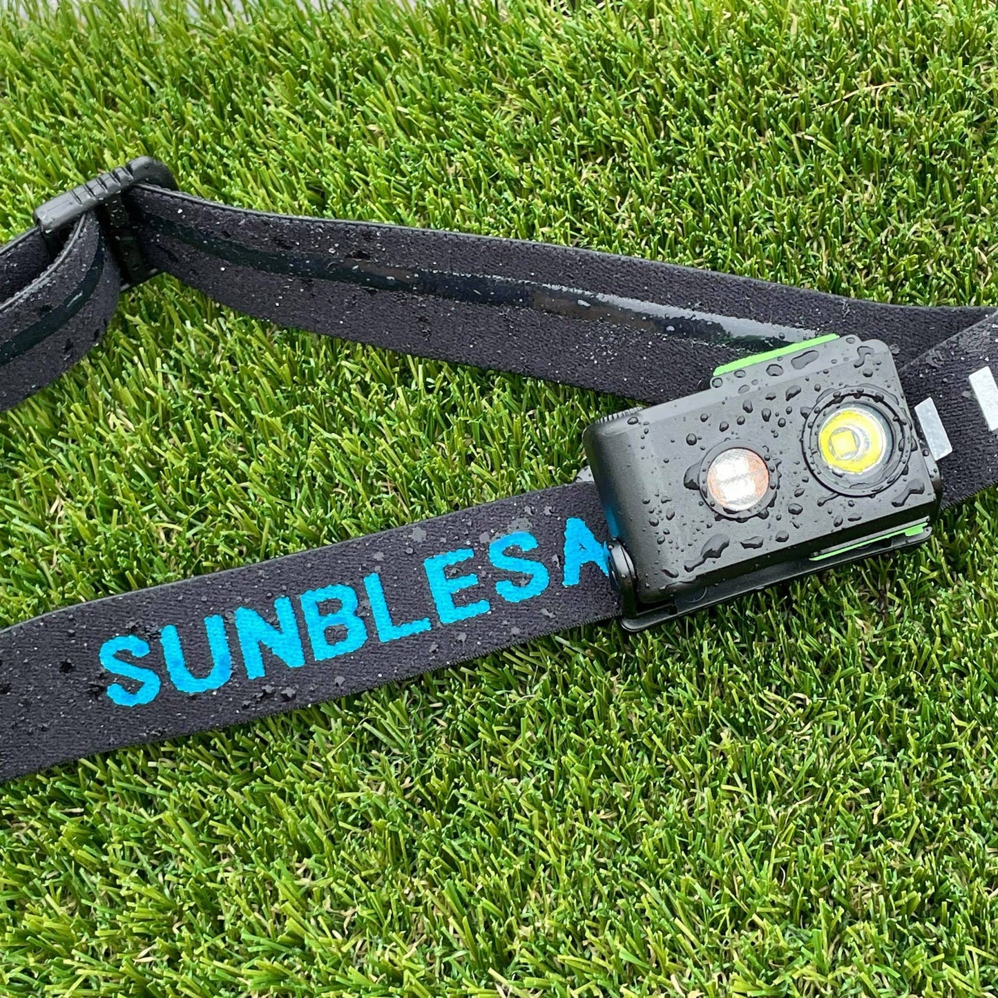 SUNBLESA H11 Mini Waterproof Rechargeable HeadTorch 190 Lumens Lightweight Headlamp - Green
