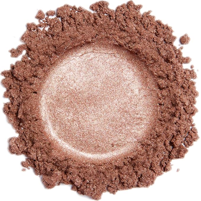 Demure Mineral Make Up Eye Shadow (Deep Champagne), Shimmer Eyeshadow, Loose Powder, Glitter Eyeshadow, Eye Makeup, Professional Makeup