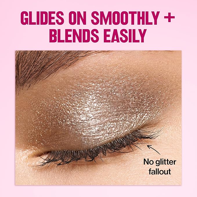 REVLON Glimmer Liquid Shadow, Smudge-Proof Shimmer Eyeshadow Makeup, Long Lasting, High Pigment, 207 Once in a Blue Moon