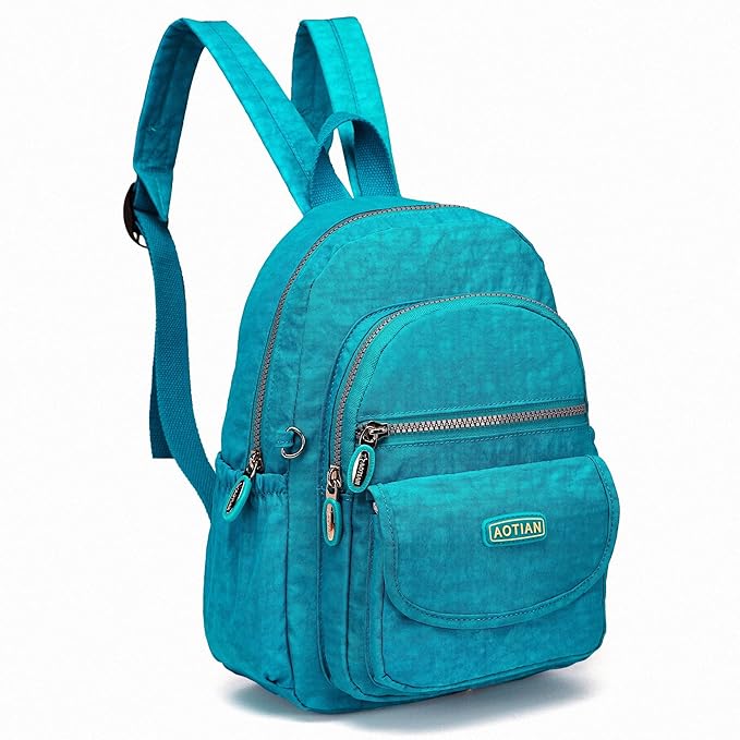 AOTIAN Mini Nylon Women Backpacks Casual Lightweight Small Daypack for Girls