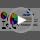 AugFir 24-inch Prize Wheel, Adjustable 32"-61" Height Desktop & Floor Stand Spinning Prize Wheel, Storable Prize Wheel Spi...