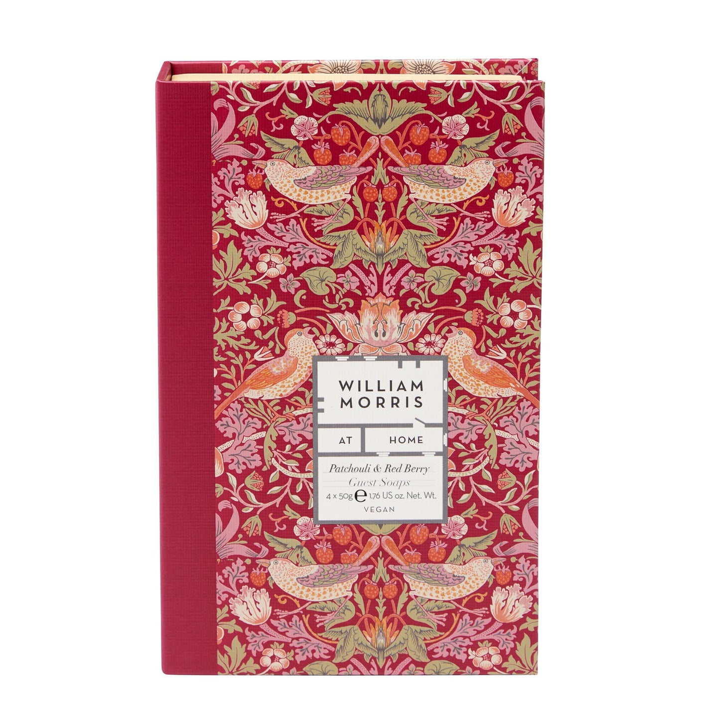 Christmas 2022 by William Morris At Home Strawberry Thief Guest Soaps