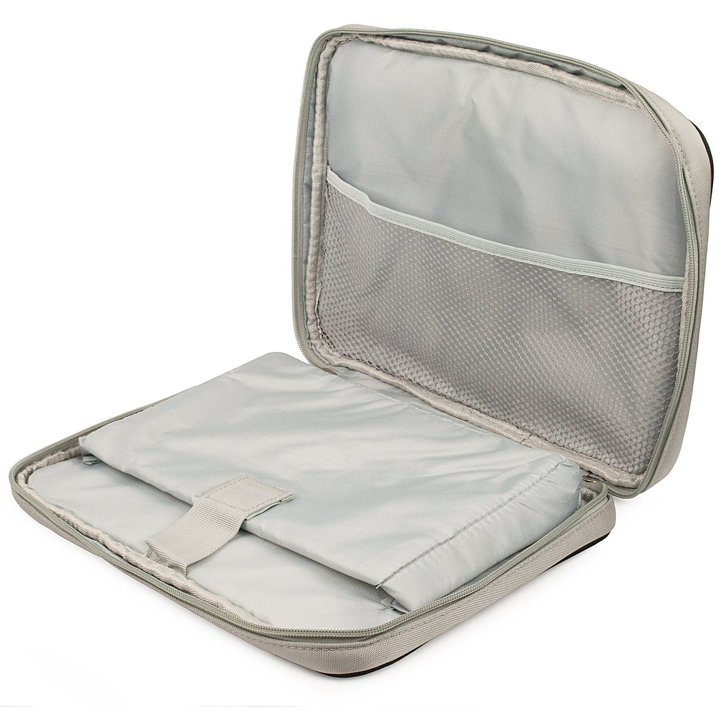 Vangoddy Silver Black Messenger Bag For Surface 3 Windows 2-In-1 Tablet, Up To 10.8Inch