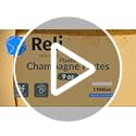 Reli. Champagne Flutes Plastic | 25 Pack | 9 oz - Clear | Stemless Premium Plastic Champagne Flutes | Party-Perfect for Ce...