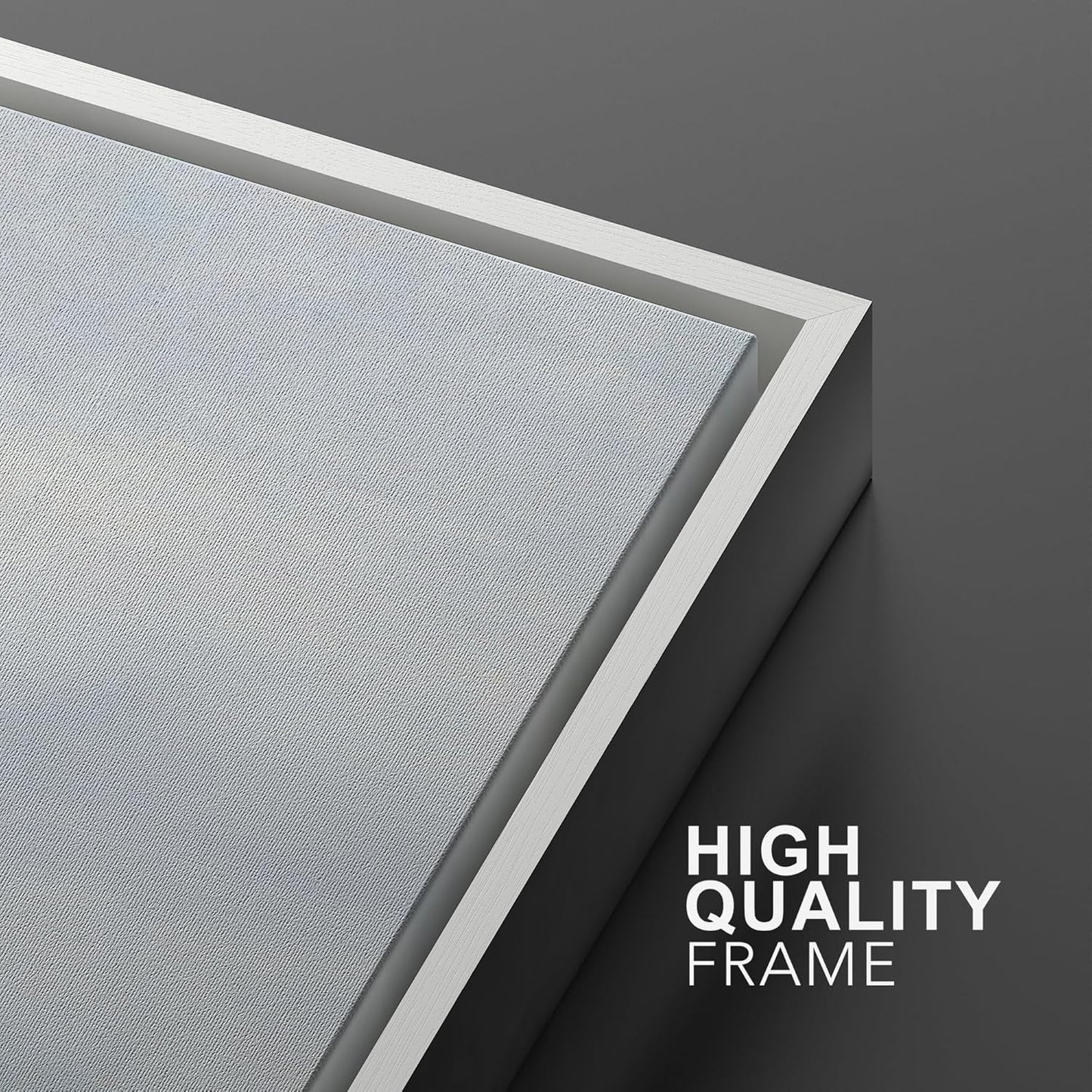 SIGNWIN Framed Canvas Print Wall Art Set Pastel Gray Watercolor Landscape Abstract Shapes Illustrations Minimal Decorative Boho Nordic Relax/Zen for Living Room, Bedroom, Office - 24"x36"x2 White