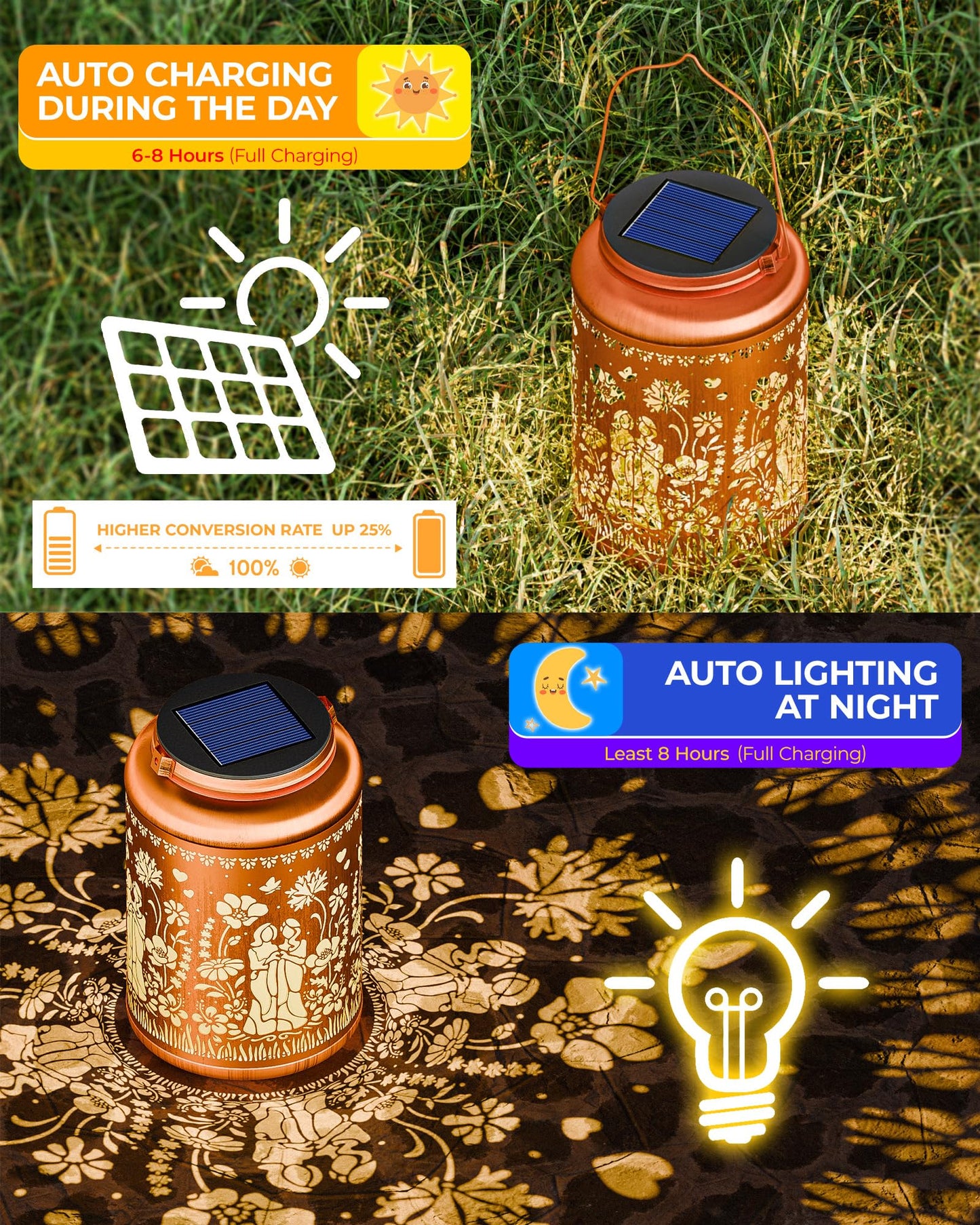 Christmas Stocking Stuffers For Women Solar Lanterns Outdoor Waterproof Sister Gifts From Sister Sister Birthday Gifts  Best Friend Gifts For Women Friendship Bestie (Sister  1)