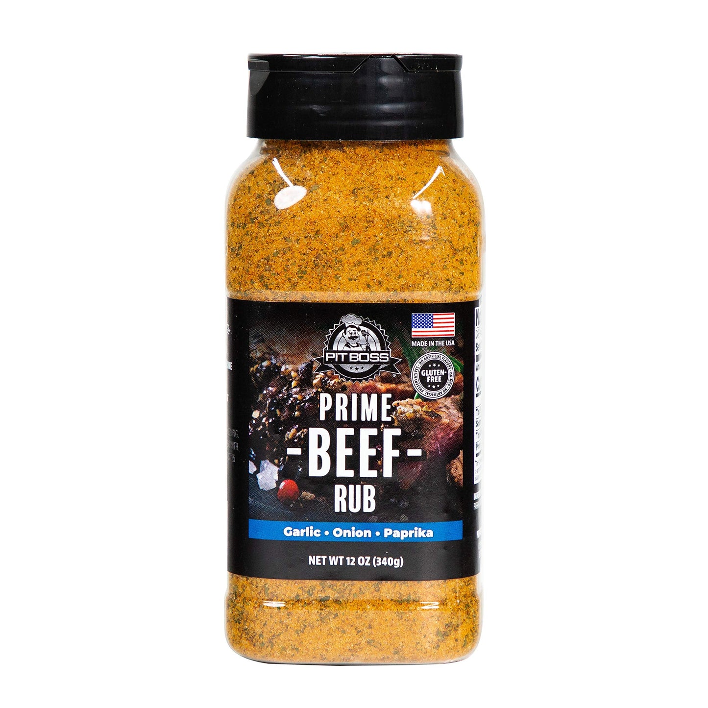 Pit Boss 40321 Prime Beef Rub Grill Spices, 12 Ounce (Pack of 1), Multicolored