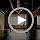 Yaheetech Dance Pole Portable Dancing Pole Height Adjustable 6.9ft-9ft Static Spinning Pole for Apartment, Silver/Argent