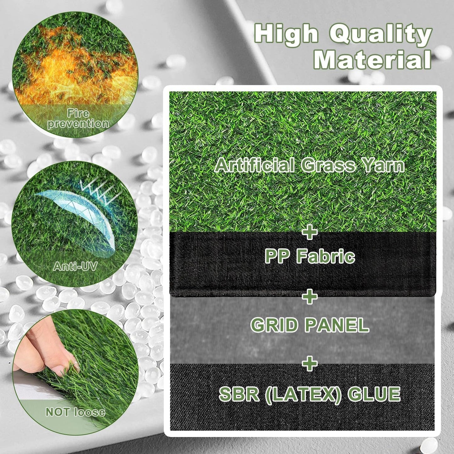 Artificial Grass Table Runners-13 x 96 Inches Faux Grass Table Runner for Golf Themed Party,Synthetic Turf Table Runner for Wedding Party, Birthday, Banquet, Baby Shower, Home Decor