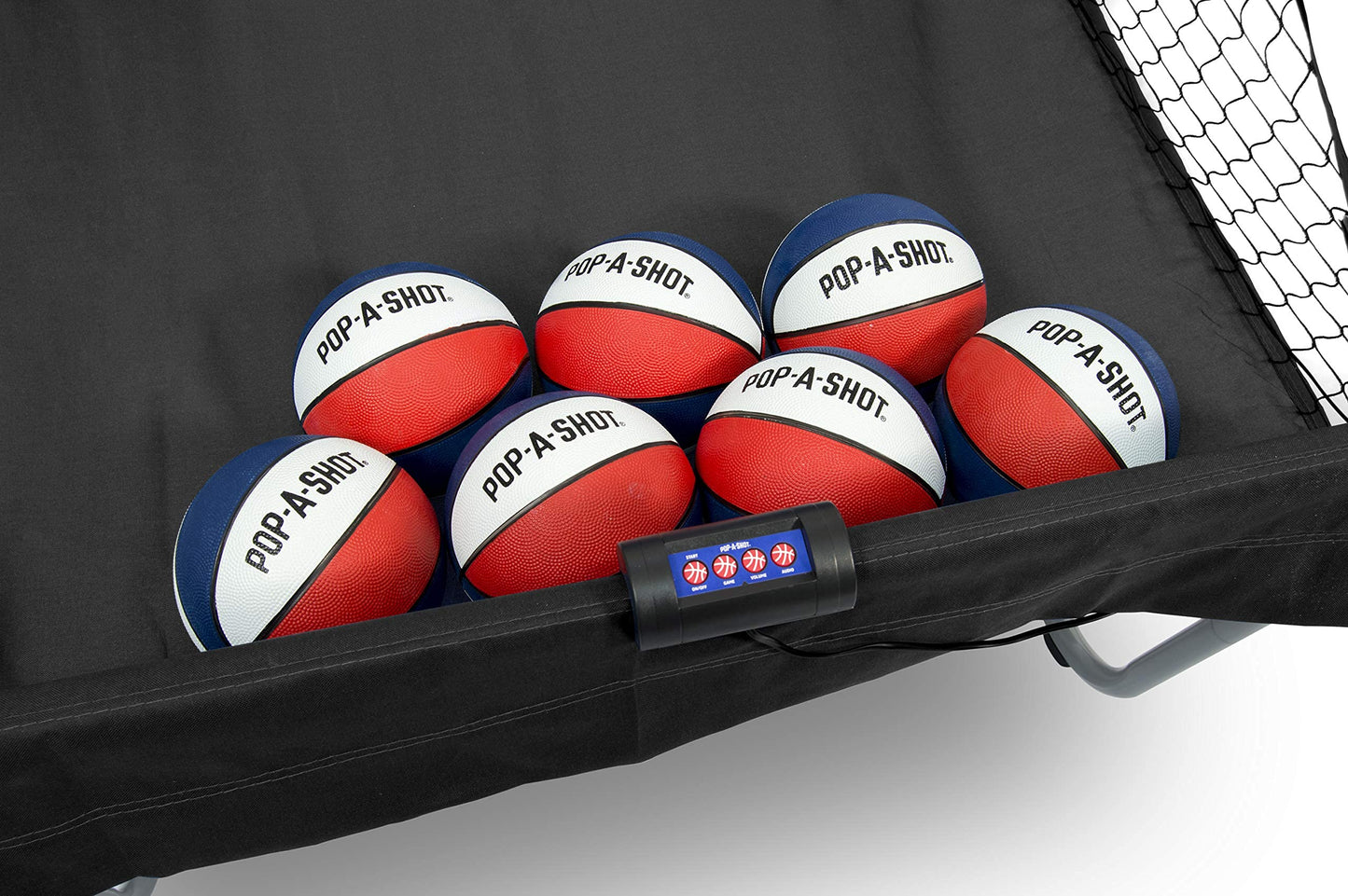 Pop-A-Shot - Home Dual Shot with Atlanta Hawks NBA Graphics l Sensor Scoring l 16 Game Modes l 7 Balls l Foldable Storage l for All NBA Fans