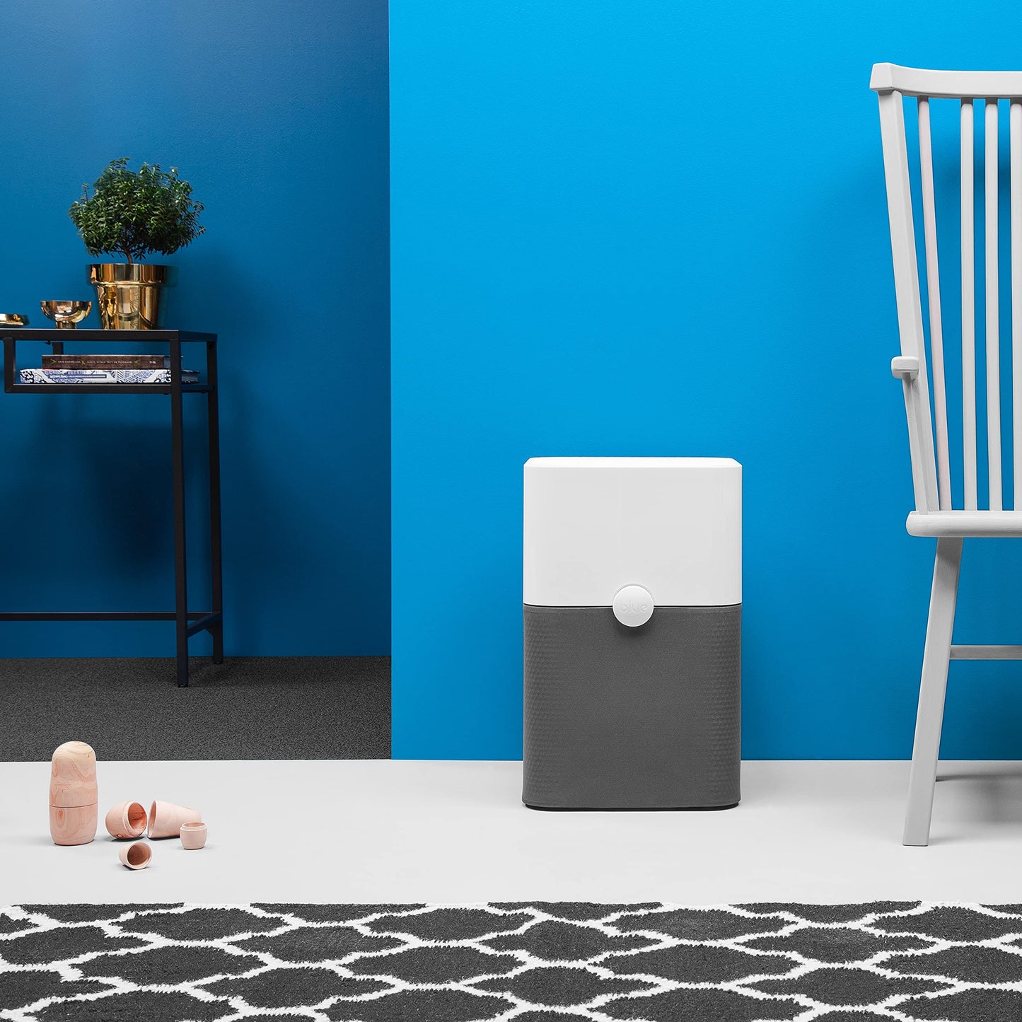 Blueair Blue Pure 211+ Dark Gray Pre-Filter, Washable Fabric Traps Pollen, Pet Hair & Dust, Dark Shadow