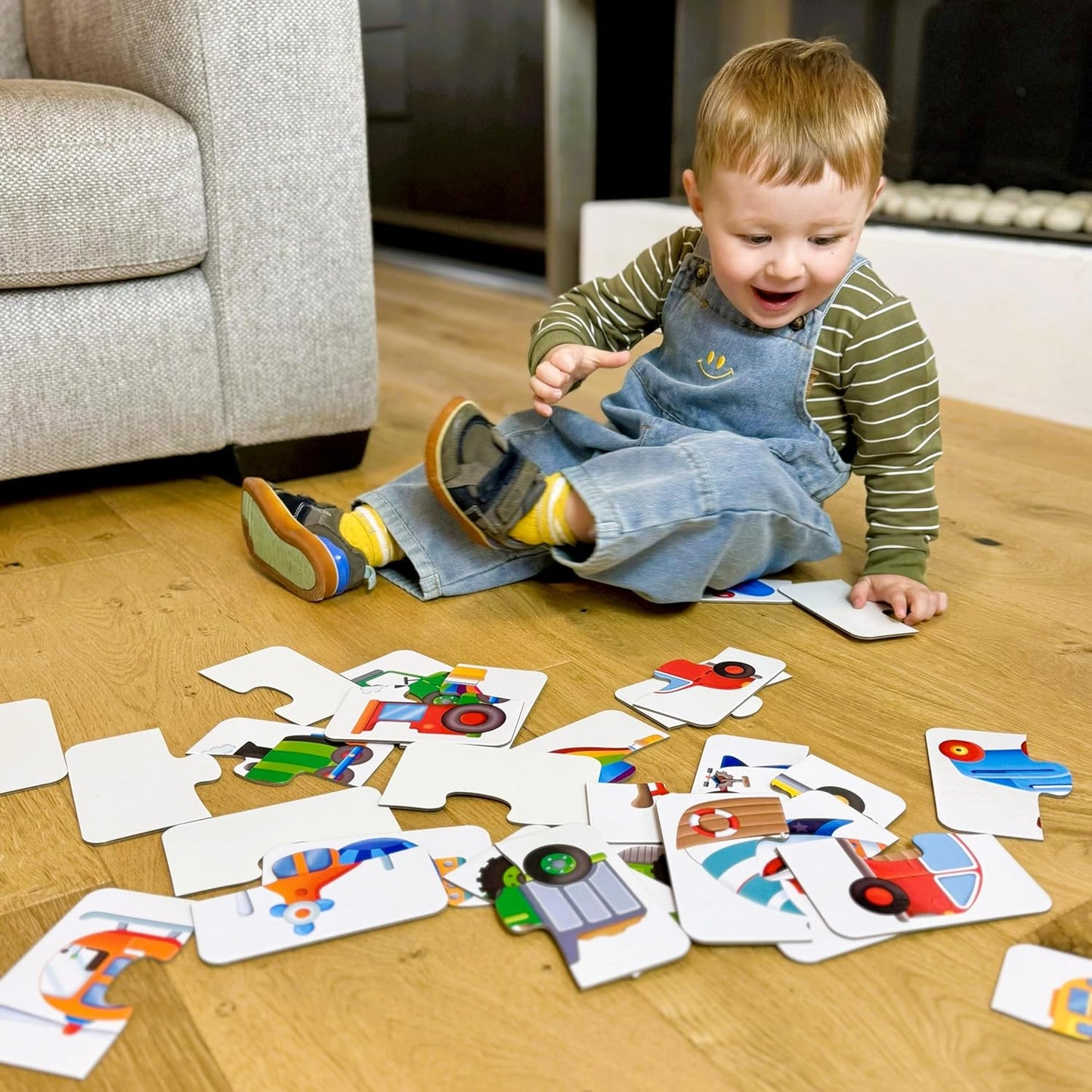 The Learning Journey: My First Match It - Things That Go - 15 Self-Correcting Vehicle Matching Puzzles