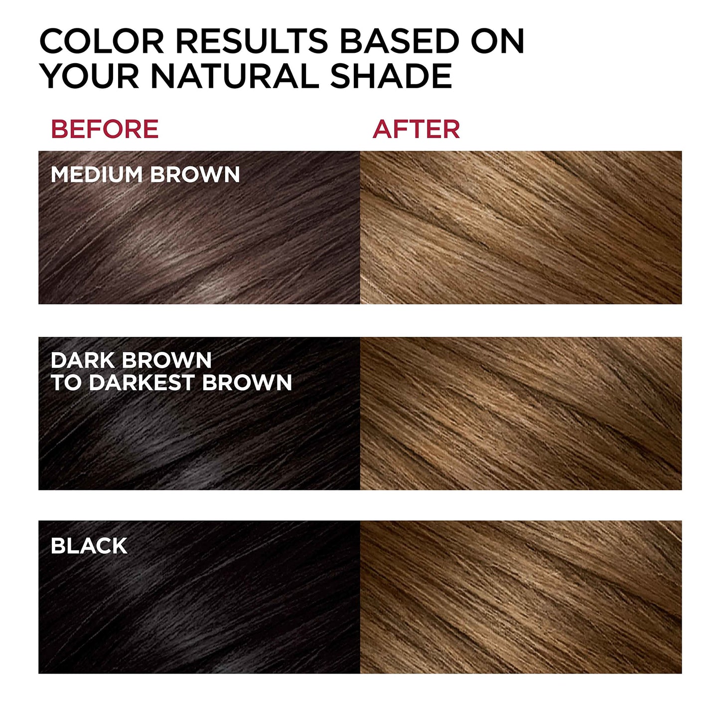LOreal ParisSuperior Preference Preference Sun-Kissed Caramels, UL63 Hi-Lift Gold Brown 1 ea (Pack of 5)
