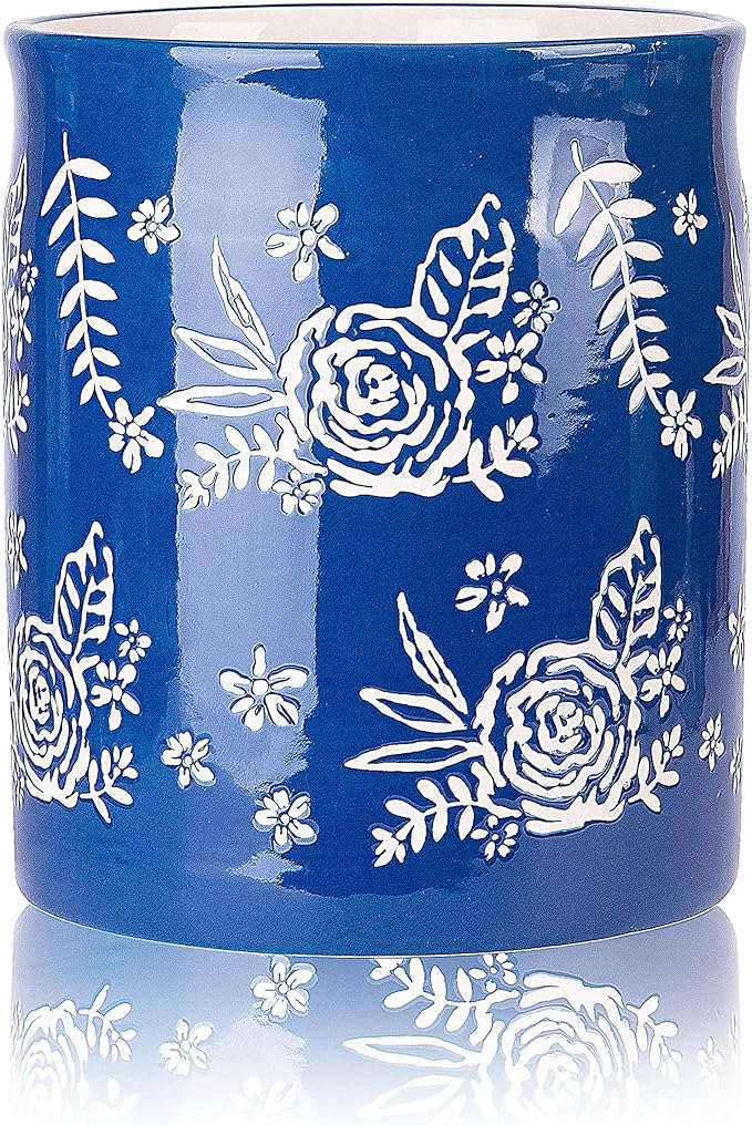 Wisenvoy Utensil Holder Kitchen Utensil Holder Utensil Holders for Kitchen Counter Utensil Crock