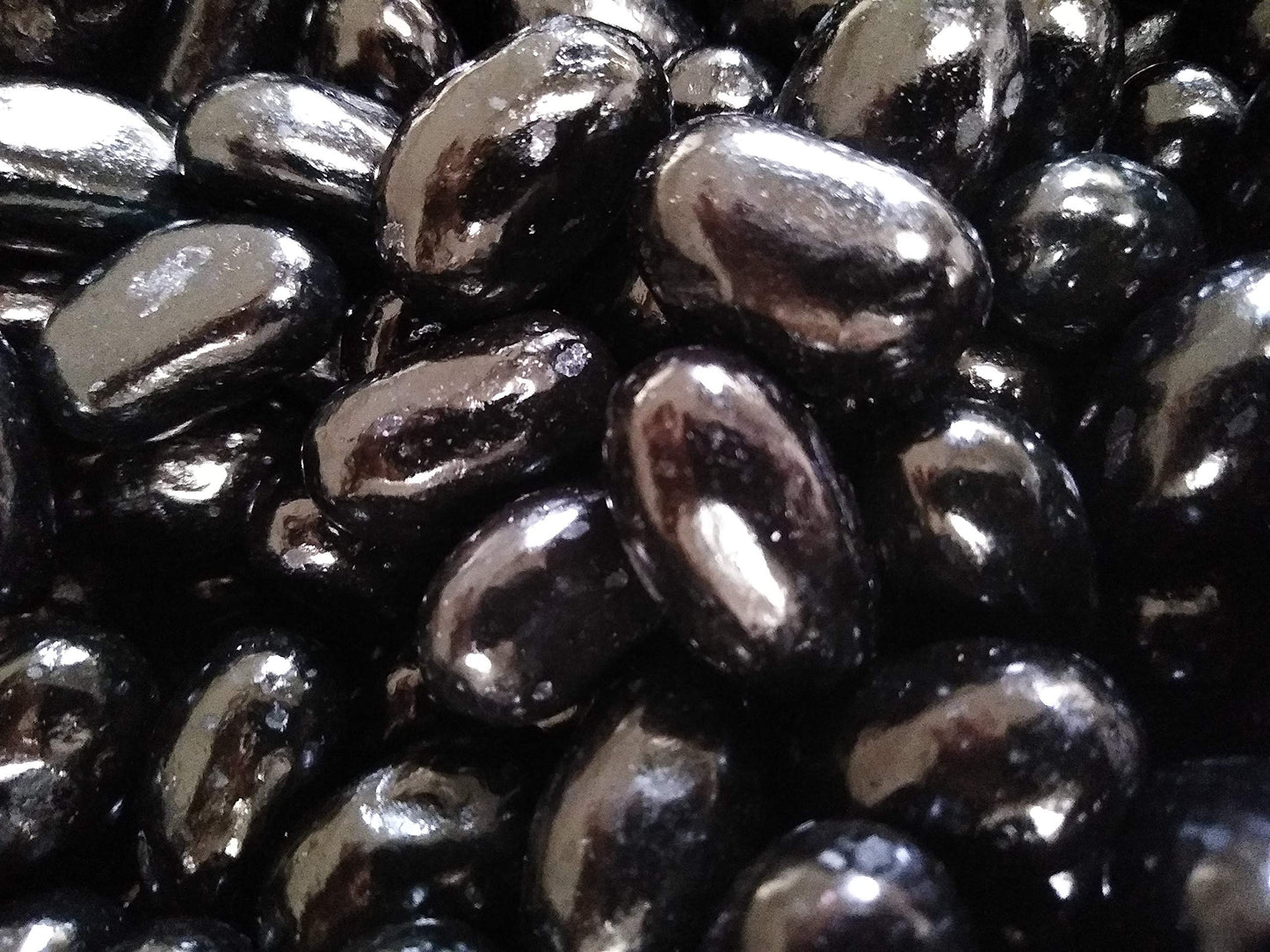 Jumbo Licorice Jelly Beans - 1 lb of Fresh Delicious Extra Large Black Jelly Beans