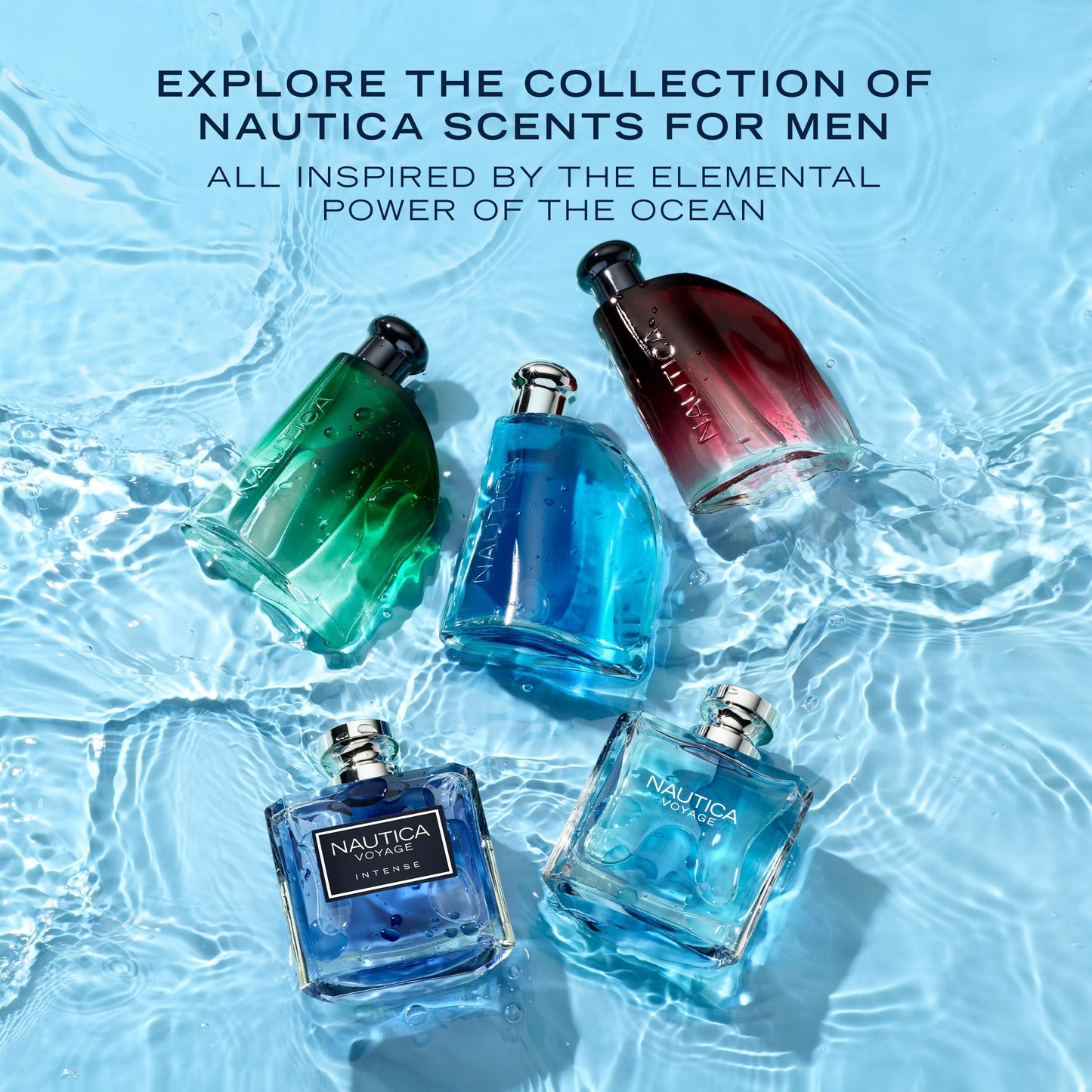 Nautica Voyage Eau De Toilette, Cologne and Fragrance For Men, Fresh, Romantic, Fruity Scent Woody, Aquatic Notes of Apple, Wate