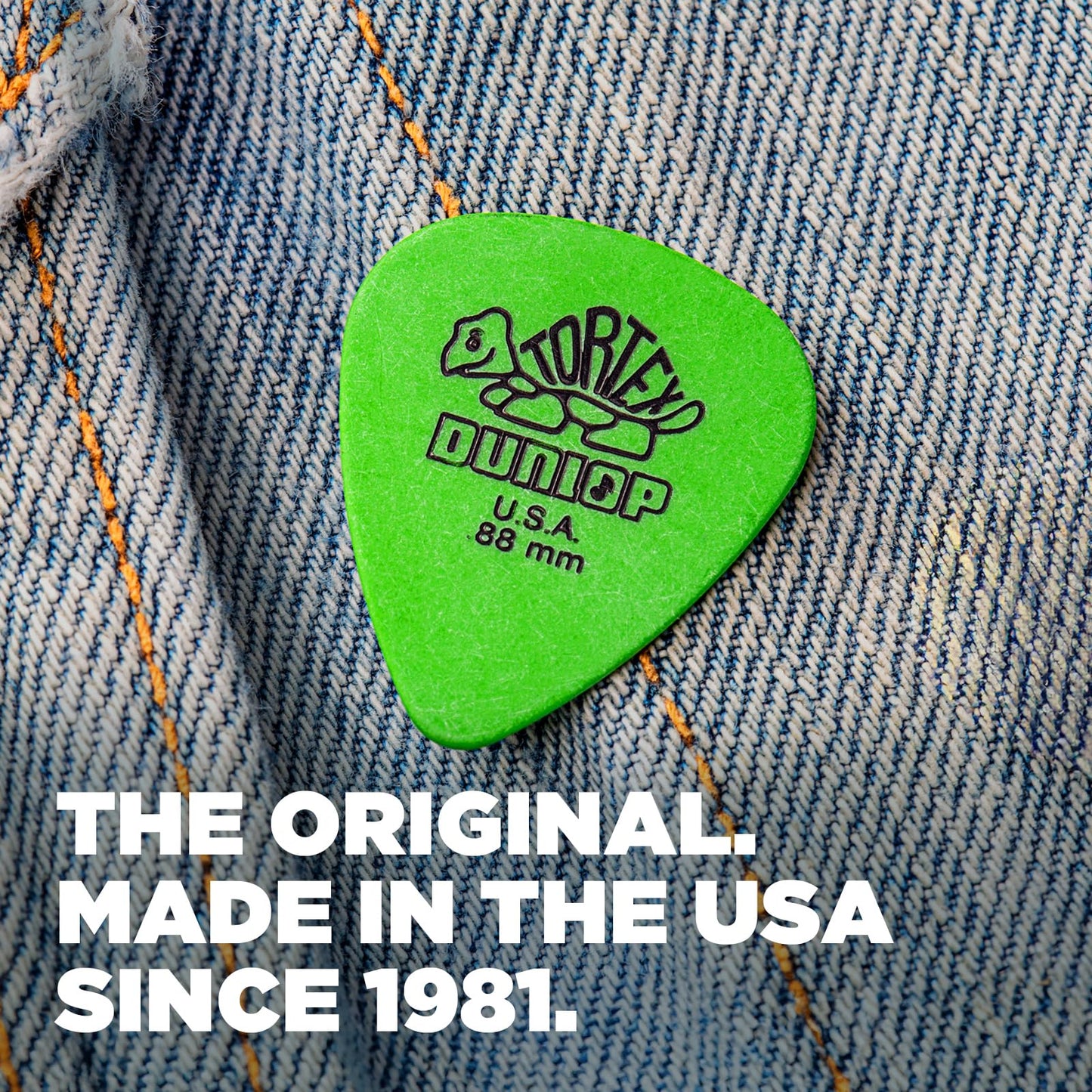 Jim Dunlop 418R.50 Tortex Standard, Red, .50Mm, 72/Bag