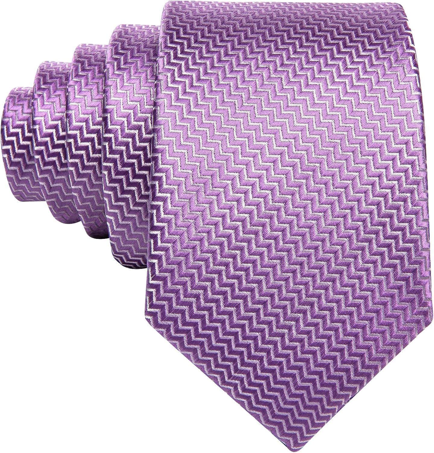 Barry.Wang Designer Classic Ties for Men Set Formal Pocket Square Cufflink Check Plaid