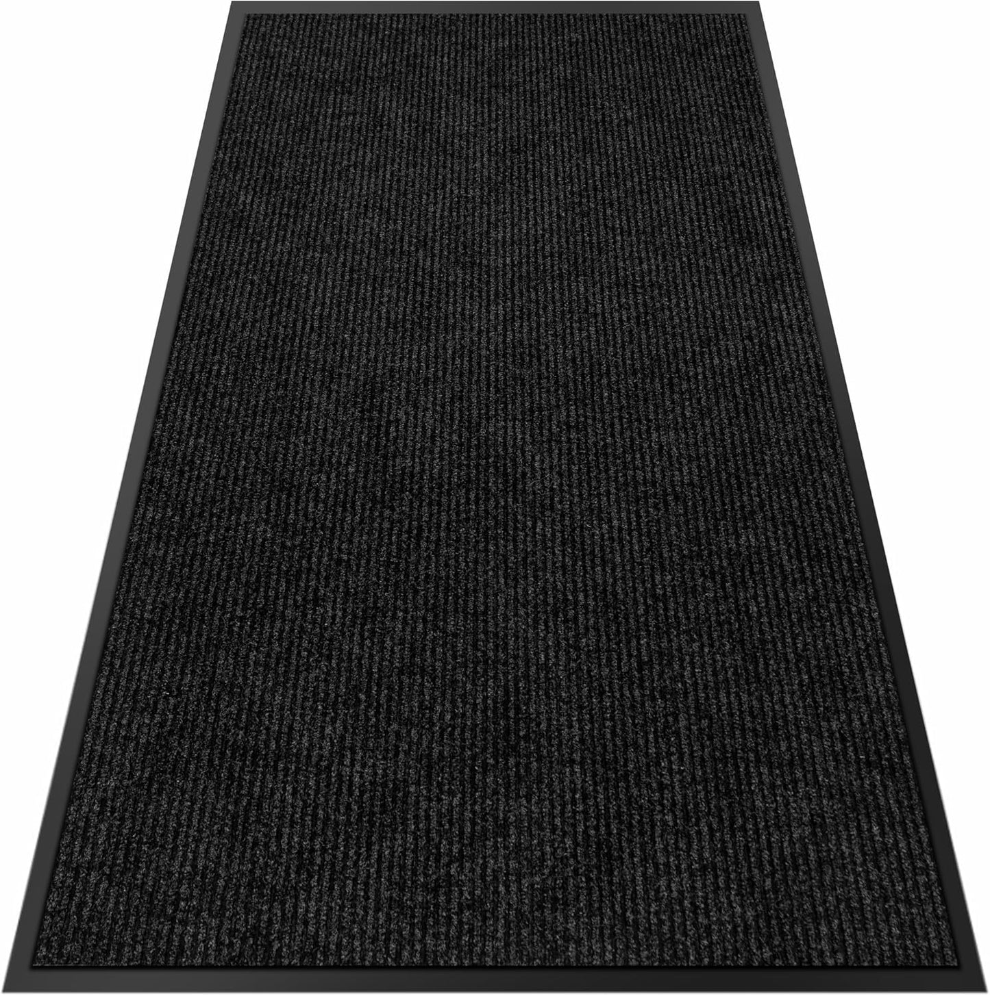 3′ x 4′ Front Door Mat Indoor Outdoor Entrance, Commercial Floor Mat Heavy Duty Dirt Trapper Entryway Doormat, Custom Size Non Slip Rubber Backing Welcome mat, Door Mat for High Traffic Area