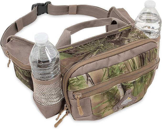 North Mountain Gear Camouflage Fanny Pack Lightweight Waterproof Military Hunting Climbing Camping Accessories