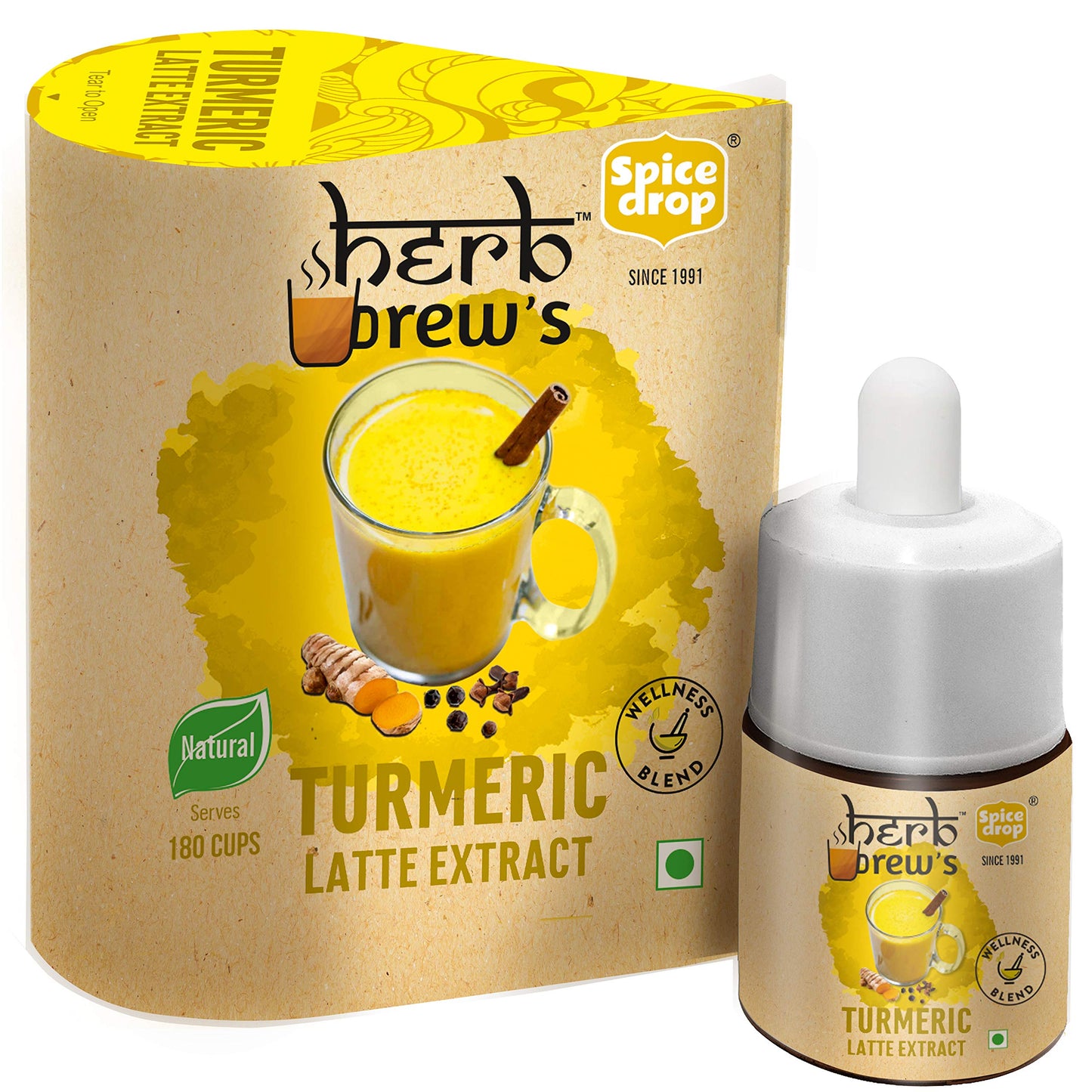 Spice Drop Immunity Booster Herbal Extract - Authentic Indian Herbal Mix For Better Immune System | Natural & Ayurveda Recipe |