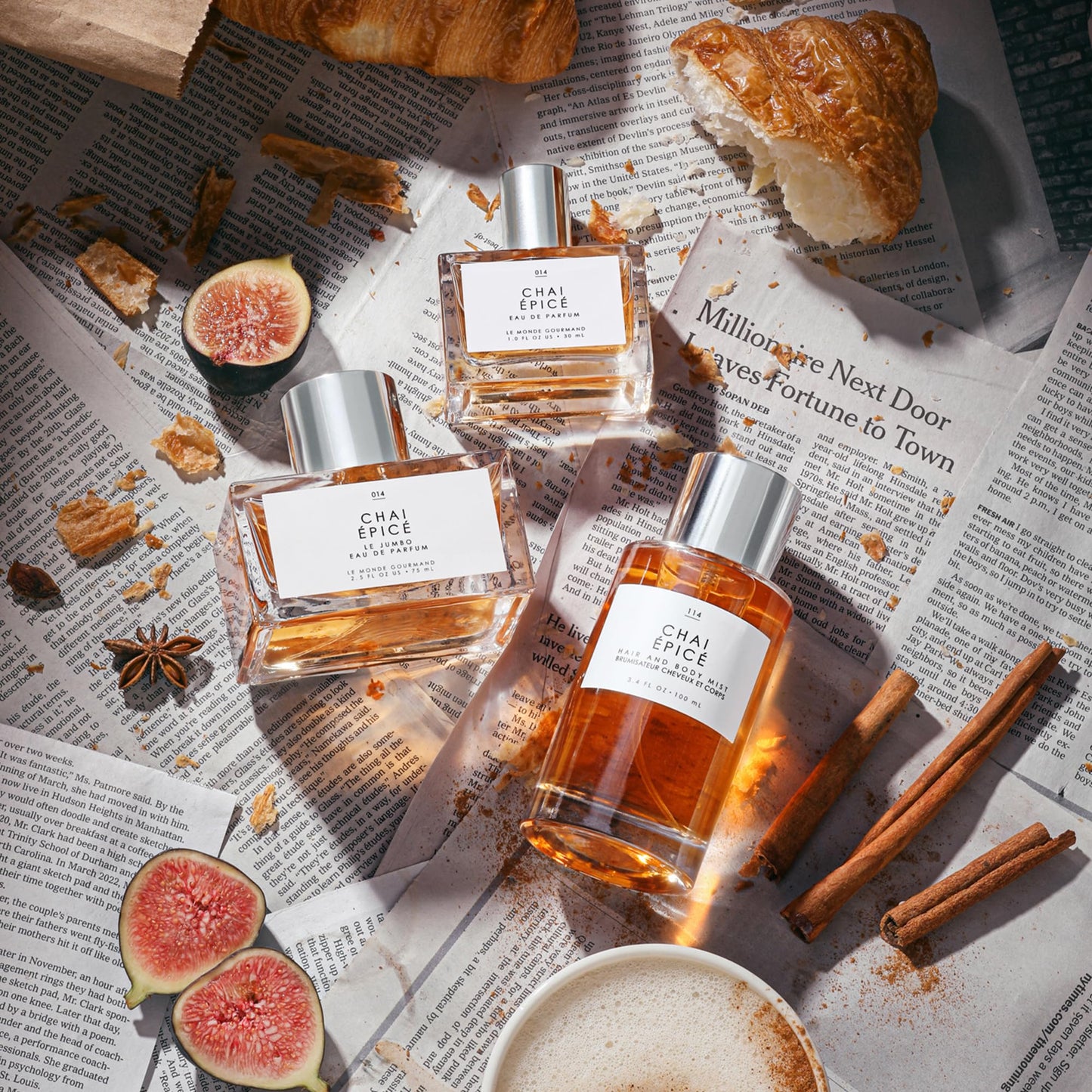 Le Monde Gourmand Chai Épicé Eau de Parfum - 1 fl oz (30 ml) - Woody, Spicy, Warm Perfume Notes