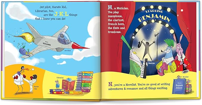 I See Me! ABC What I Can Be! - Personalized Children's Story (Hardcover)