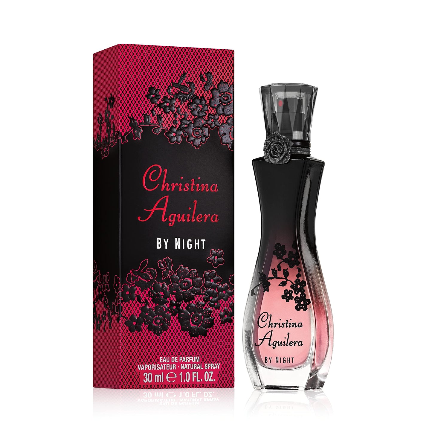 Christina Aguilera By Night Eau de Parfum Spray for Women, 1.0 fl. oz. - Fragrance for a Romantic Evening