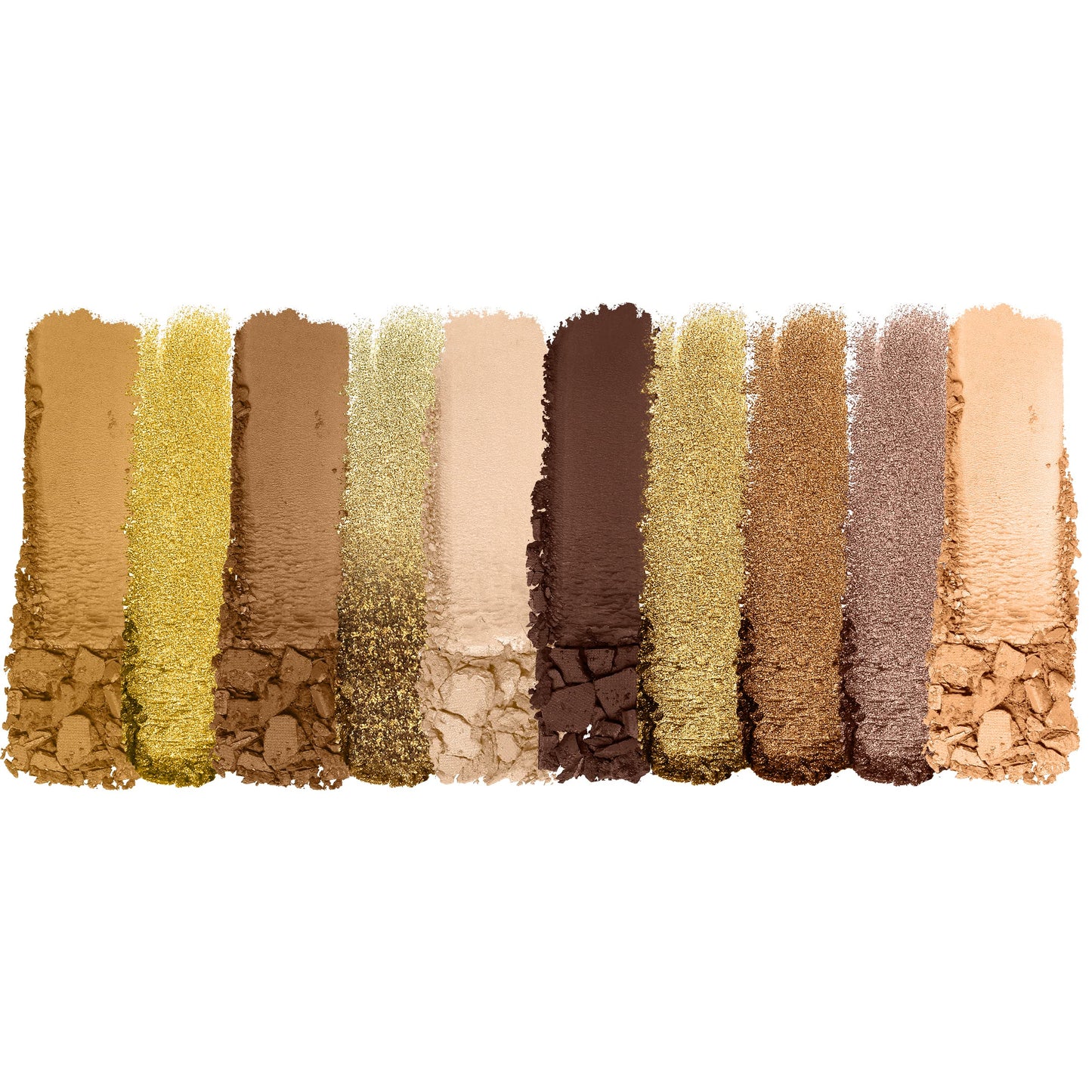 wet n wild Color Icon 10-Pan Eyeshadow Makeup Palette, Yellow Call Me Sunshine, Long Lasting, Shimmer, Metallic, Glittery, Matte