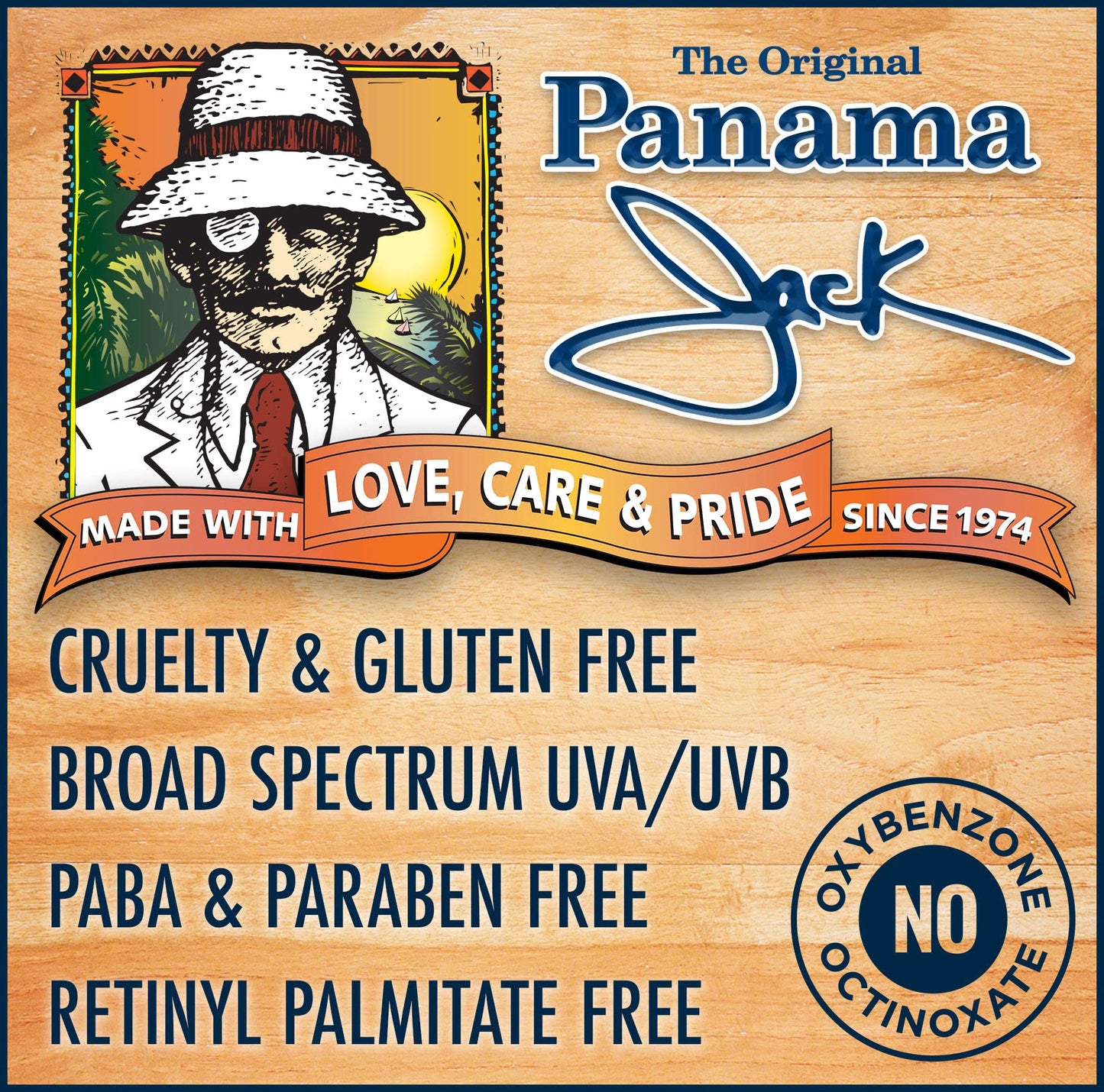 Panama Jack Faces Sunscreen Lotion - SPF 30, Broad Spectrum UVA/UVB Protection, Hypoallergenic, PABA, Paraben, & Gluten Free, 3